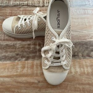 J/SLIDES Women's Lace-Up Sneakers